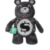3AM NEVER SLEEP MONEYBEAR Zaino a forma di orsacchiotto