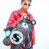 3AM NEVER SLEEP MONEYBEAR Zaino a forma di orsacchiotto
