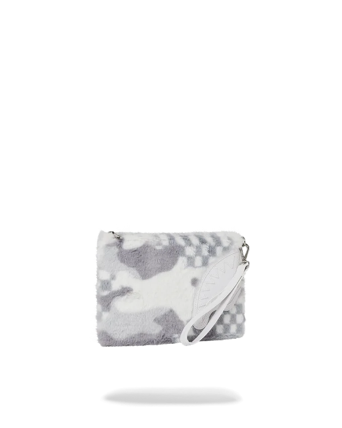 3AM PLUSH SWISS ALPS CLUTCH A TRACOLLA