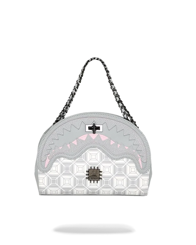 A.I.8 AFRICAN INTELLIGENCE BORSA A MANO SHARK “BOOKED & BUSY”