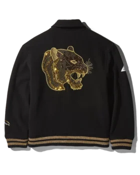 A.I.9 AFRICAN INTELLIGENCE GUILDED LEOPARD - GIACCA VARSITY IN COLLABORAZIONE CON SANDFLOWER