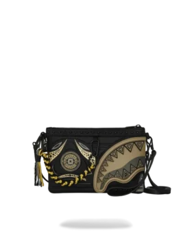 A.I. AFRICAN INTELLIGENCE SHARKS OF THE GOLD OCEAN CROSSOVER CLUTCH - COLLABORAZIONE CON SANDFLOWER