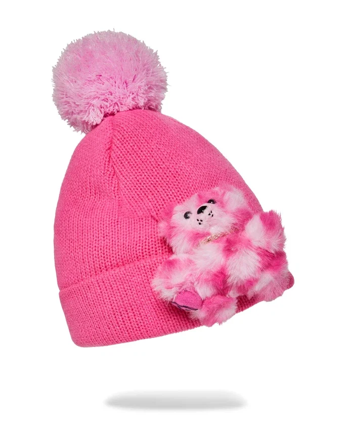 BERRETTO POMPON PINK LIL BEAR
