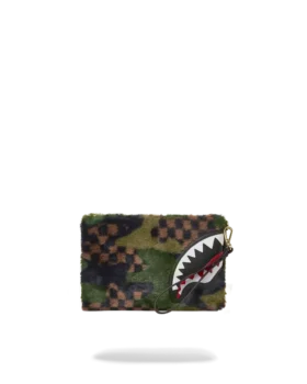 BIG SKY FUR SHARK CROSSOVER CLUTCH