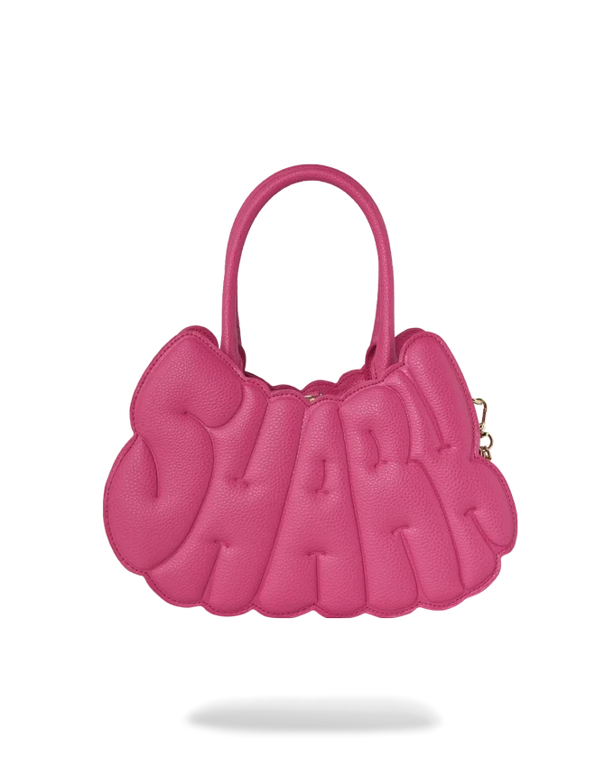 BORSA A MANO PINK POP SHARK BUBBLE