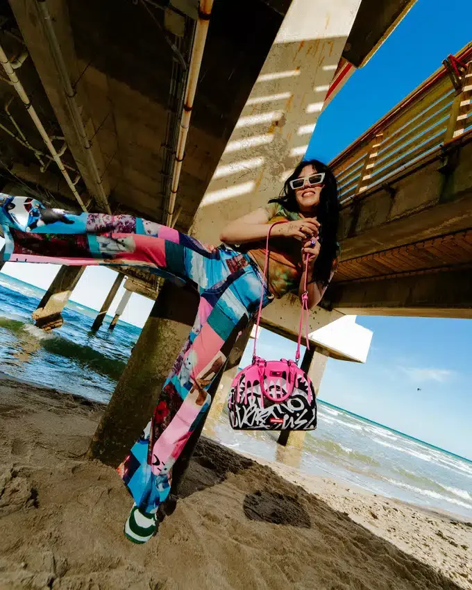 BORSA A MANO VICE DRIP DA SPIAGGIA
