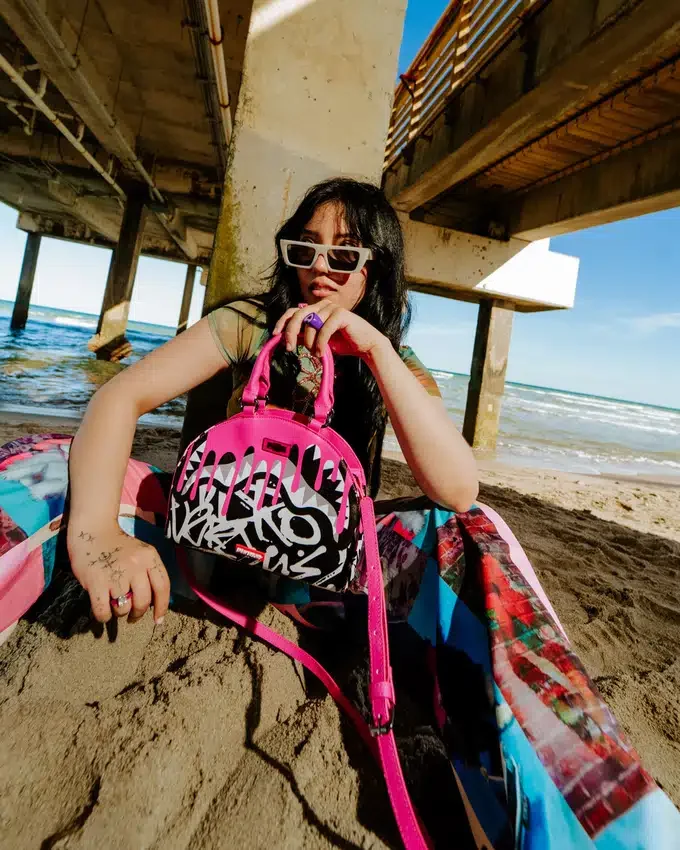 BORSA A MANO VICE DRIP DA SPIAGGIA