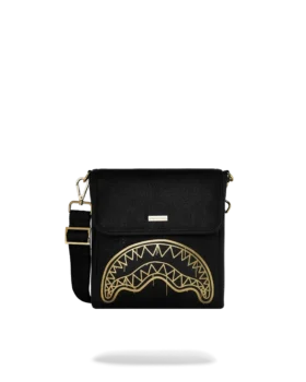 BORSA A MONOSPALLA MESSENGER "GOLD FANG"