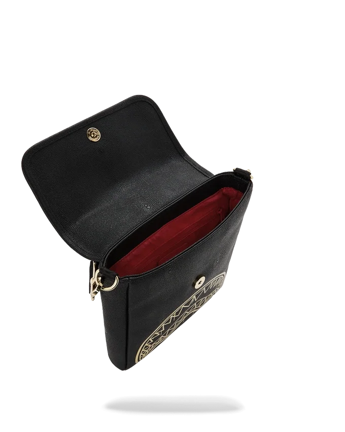 BORSA A MONOSPALLA MESSENGER "GOLD FANG"