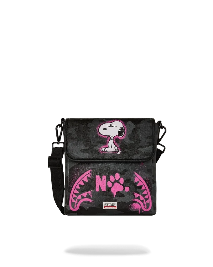 BORSA A MONOSPALLA SNOOPY “THAT’S A NO NO”
