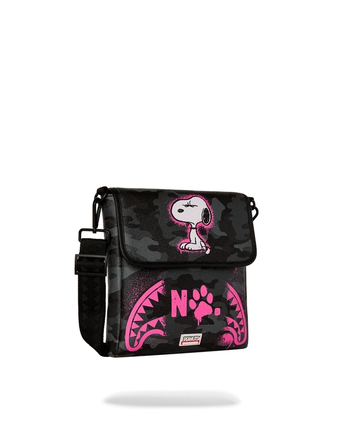 BORSA A MONOSPALLA SNOOPY “THAT’S A NO NO”