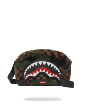 BORSA A TRACOLLA BIG SKY FUR SHARK BORSA MESSENGER BRICK