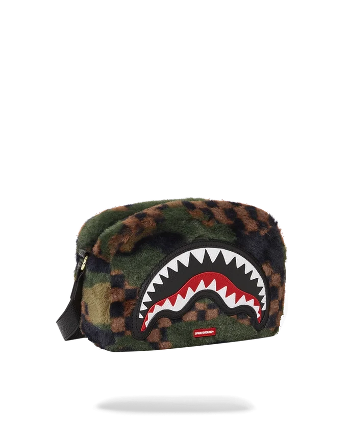 BORSA A TRACOLLA BIG SKY FUR SHARK BORSA MESSENGER BRICK