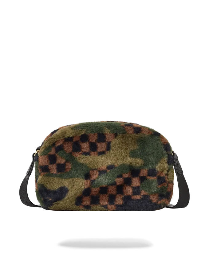 BORSA A TRACOLLA BIG SKY FUR SHARK BORSA MESSENGER BRICK