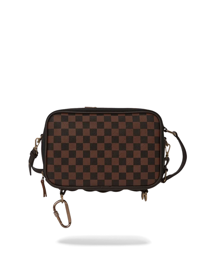BORSA A TRACOLLA CHECKMATE ROYALE BORSA MESSAGE