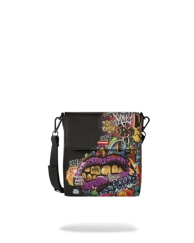 BORSA A TRACOLLA HALF GRAF LIPS BORSA MESSAGGERO