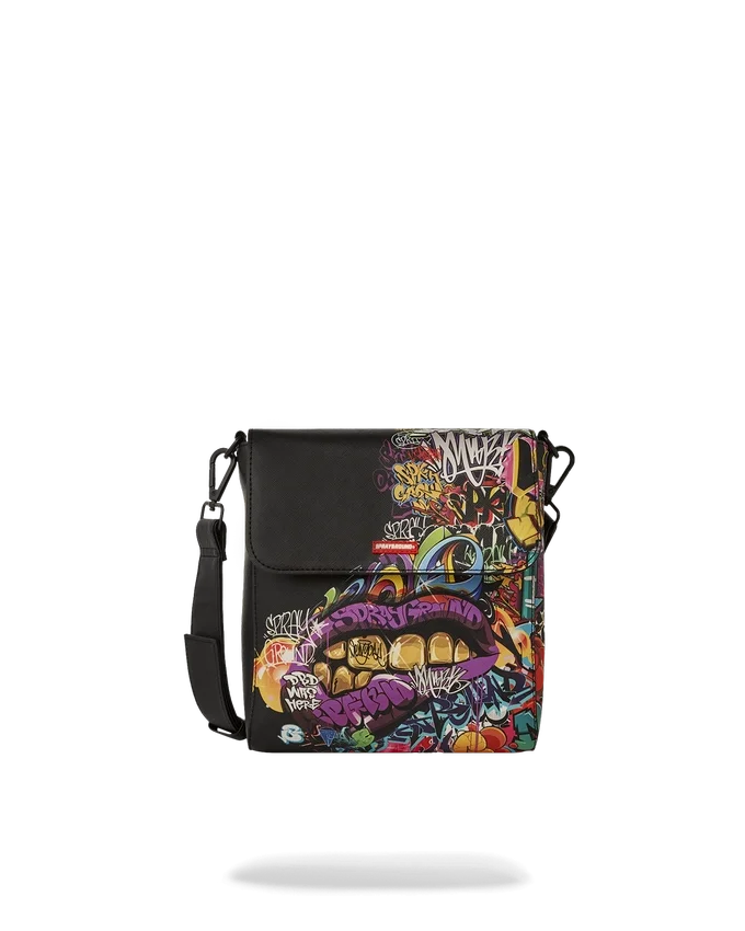 BORSA A TRACOLLA HALF GRAF LIPS BORSA MESSAGGERO