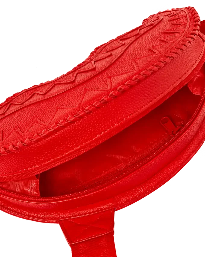BORSA A TRACOLLA RED RIVIERA SHARKMOUTH