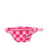 Borsa A Tracolla Savvy "Furzilla Shark" (a quadri rosa)