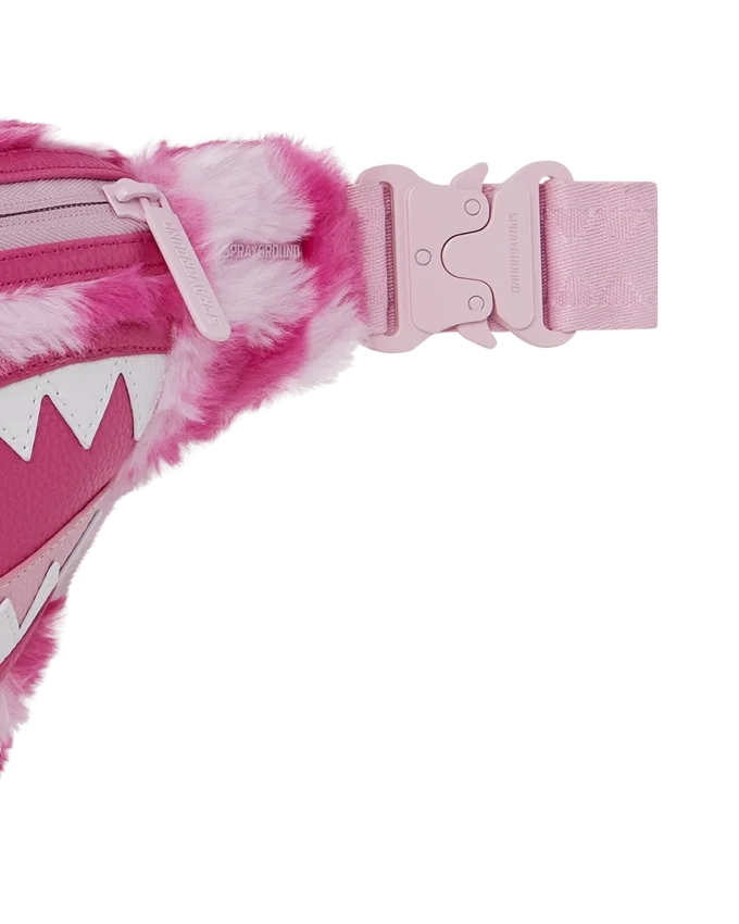 Borsa A Tracolla Savvy "Furzilla Shark" (a quadri rosa)