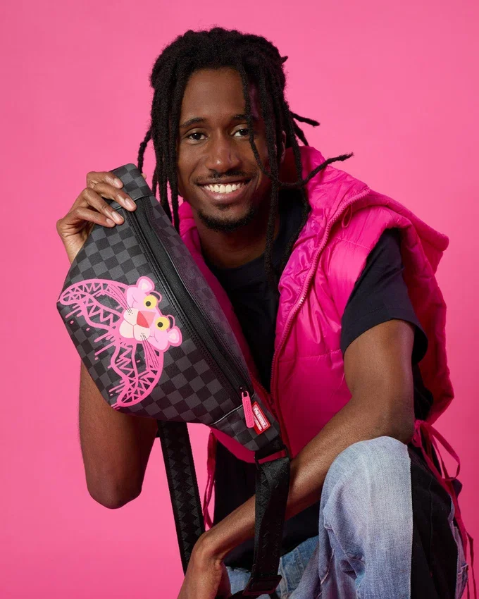 BORSA A TRACOLLA SAVVY PINK PANTHER DIAMOND SHARK