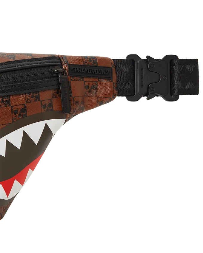 BORSA A TRACOLLA SAVVY SHARKS AND SKULLS