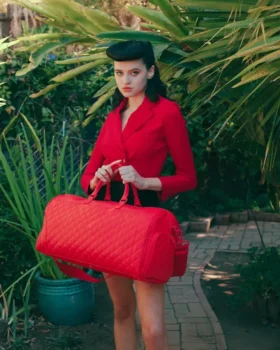 BORSA BORSONI RED RIVIERA EMPEROR