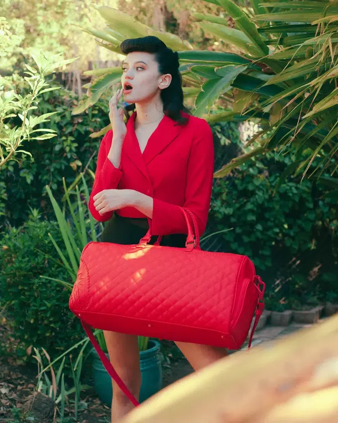 BORSA BORSONI RED RIVIERA EMPEROR