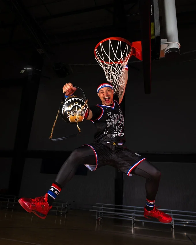 BORSA DA BASKET HARLEM GLOBETROTTERS