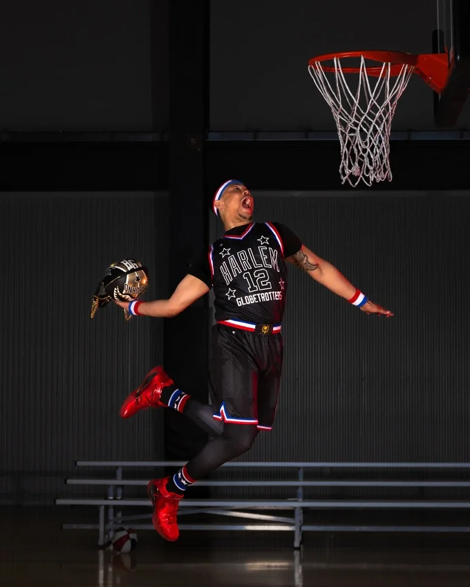 BORSA DA BASKET HARLEM GLOBETROTTERS
