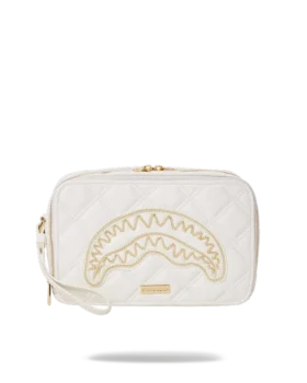 BORSA DA BEAUTY CASE RIVIERA LE BLANC CON CATENA D'ORO A FORMA DI SQUALO