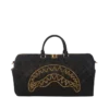 BORSA DA BORSONE NOIR TRAPUNTATA CON CATENA D'ORO E DETTAGLI A FORMA DI SQUALO