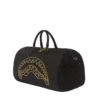 BORSA DA BORSONE NOIR TRAPUNTATA CON CATENA D'ORO E DETTAGLI A FORMA DI SQUALO