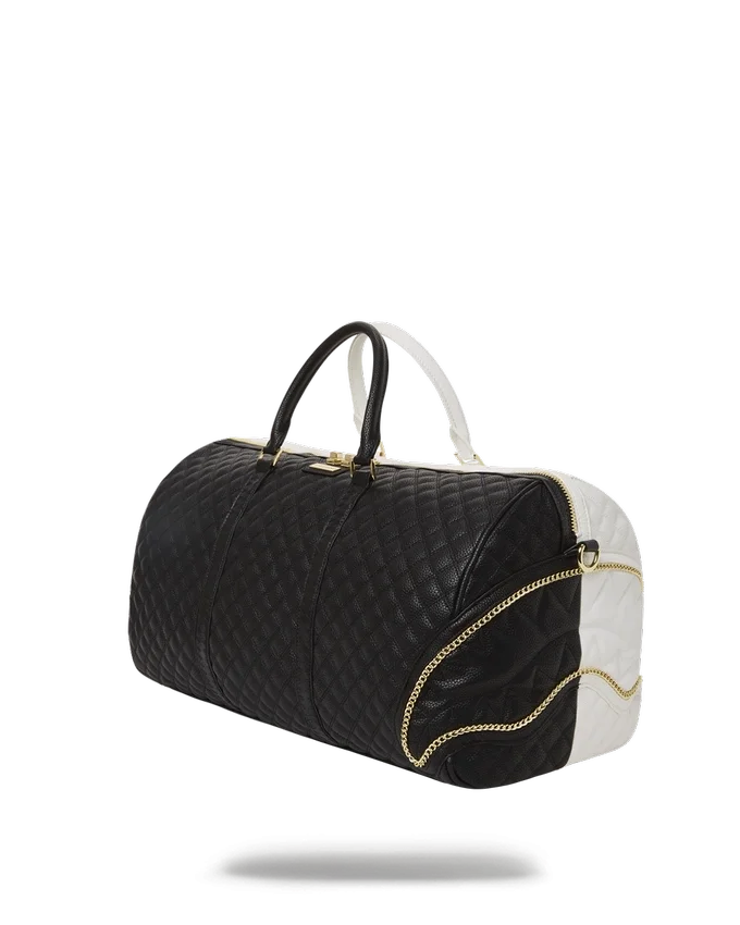 BORSA DA VIAGGIO LEVELED UP SPLIT QUILT SHARK BORSONI