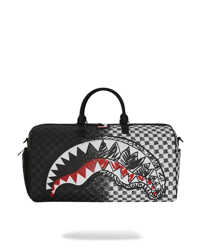 BORSA DA VIAGGIO SCRIBBLE DRIBBLE CHECK BORSONI