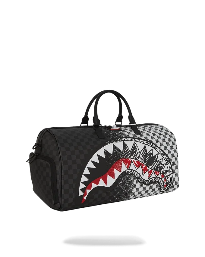 BORSA DA VIAGGIO SCRIBBLE DRIBBLE CHECK BORSONI