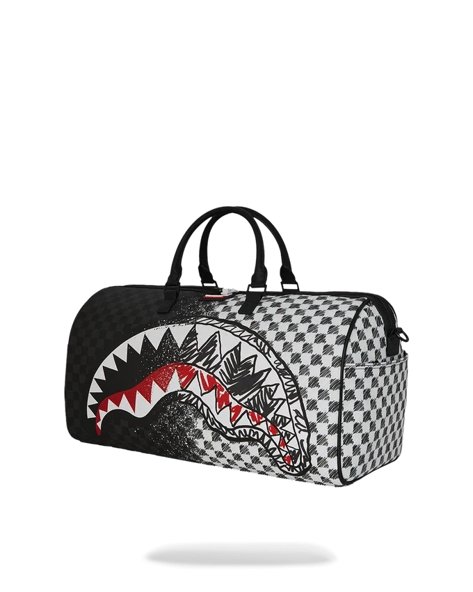 BORSA DA VIAGGIO SCRIBBLE DRIBBLE CHECK BORSONI