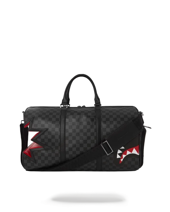 BORSA DA VIAGGIO SHARK BITE SHARKS IN PARIS GRIGIA