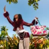 BORSA GARDEN DELIGHT TOTE