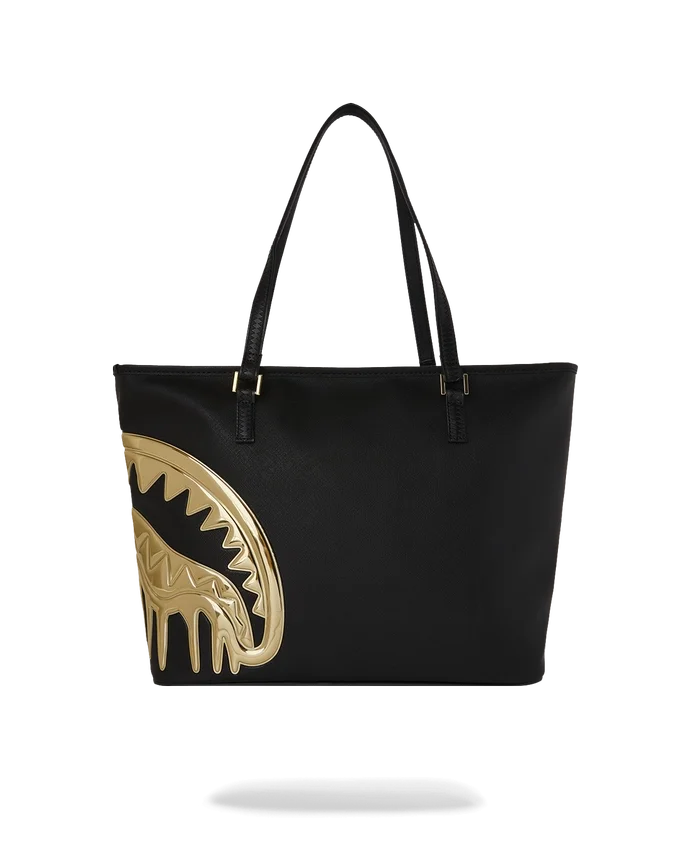 BORSA GOLDHEART SHARK DRIP TOTE