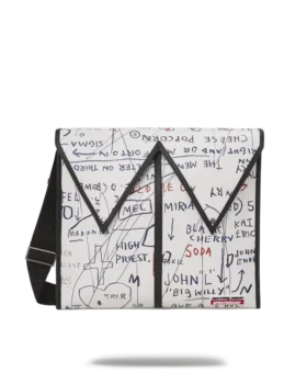 BORSA MESSAGGERO UFFICIALE BASQUIAT UNTITLED (CHEESE POPCORN) 1983