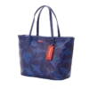 BORSA SHARK CHECK (BLU) Tote
