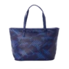 BORSA SHARK CHECK (BLU) Tote