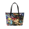BORSA TOTE CAMOUFLAGE A RIGHE E QUADRATI