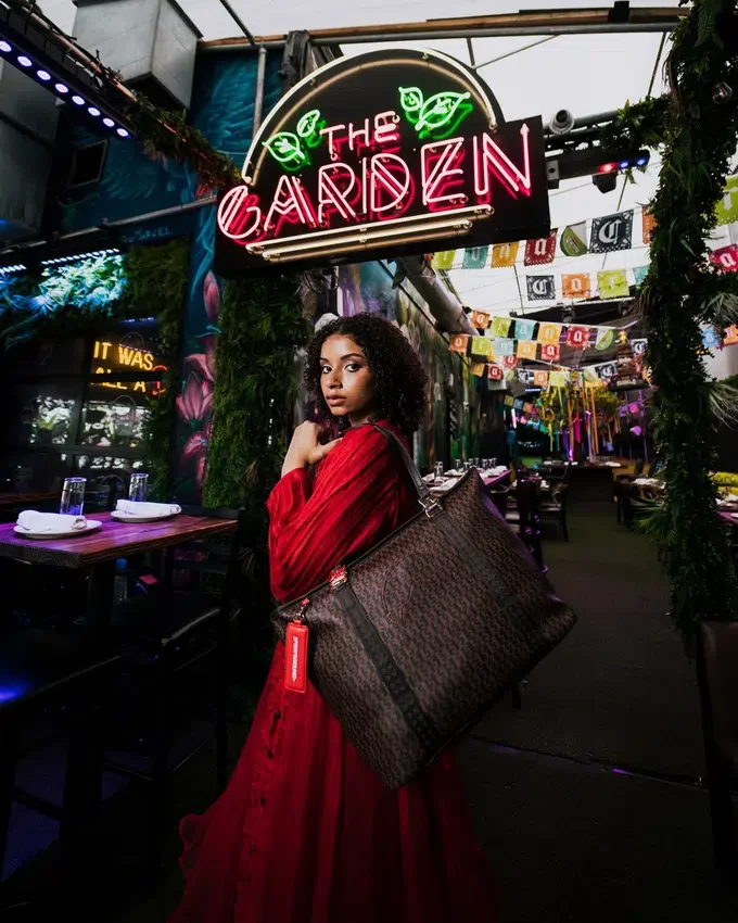 BORSA TOTE CASHIN CHECKS