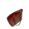 BORSA TOTE CON SQUALI E TESCHIO