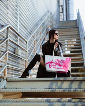 BORSA TOTE DESIGN STORM