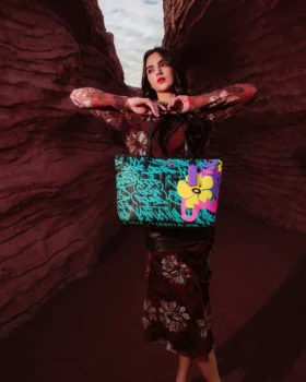 Borsa Tote “Garden Glamour”