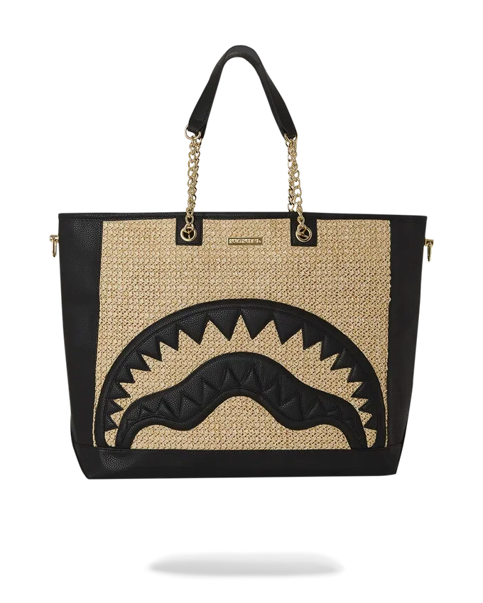 BORSA TOTE IN RAFFIA
