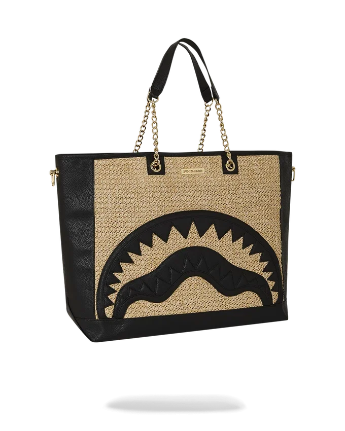 BORSA TOTE IN RAFFIA